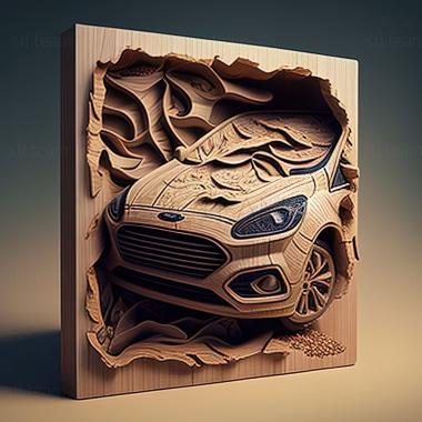 3D модель Ford C Max (STL)